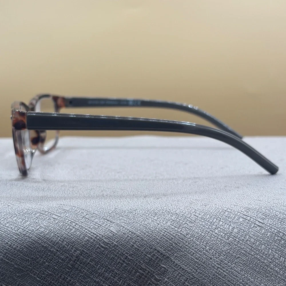Tortoise Shell Rectangular Reading Glasses +3.00 NS0923 VLR 24 628 BRN Grey 51mm